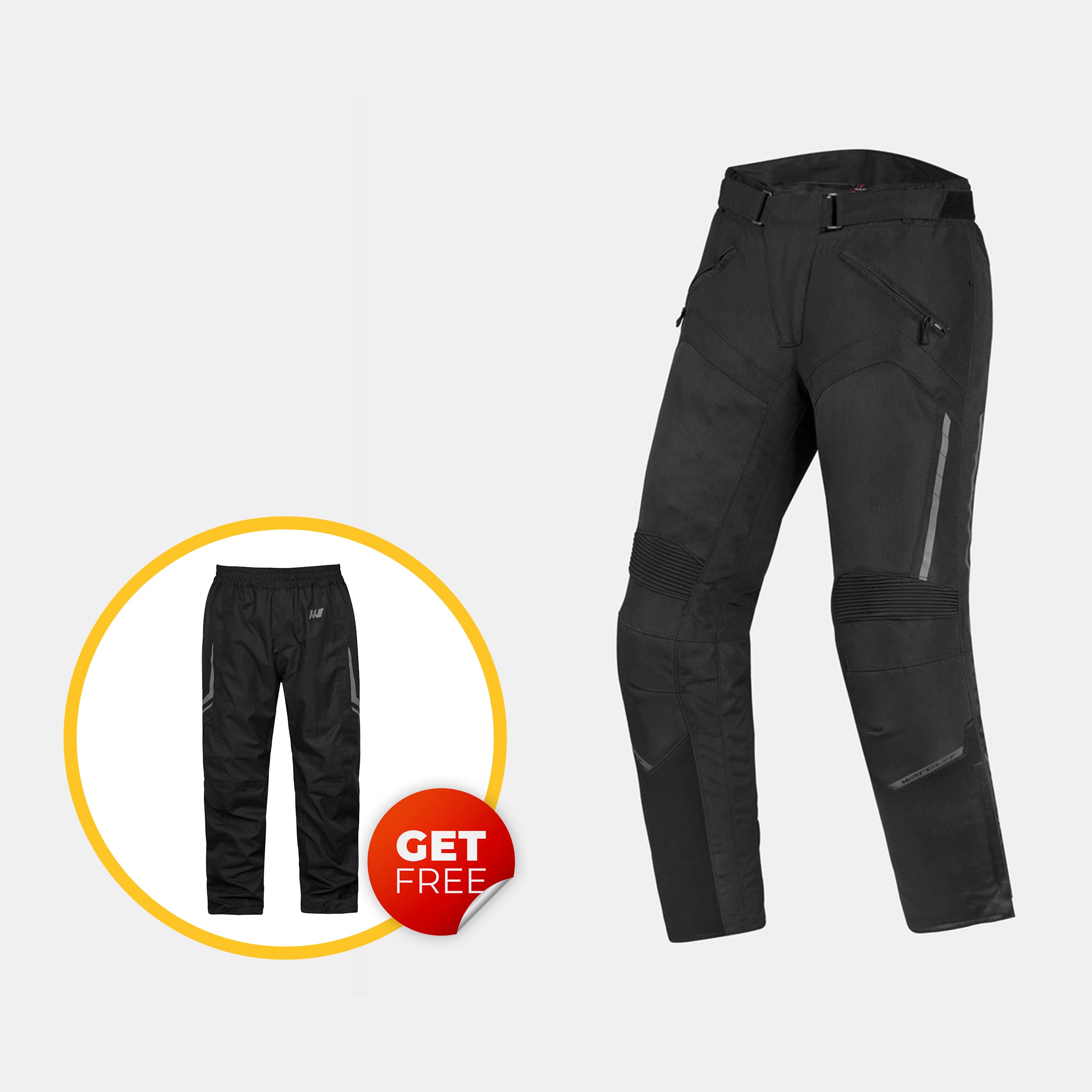 Tornado mesh / Black / Summer Motorcycle Pants