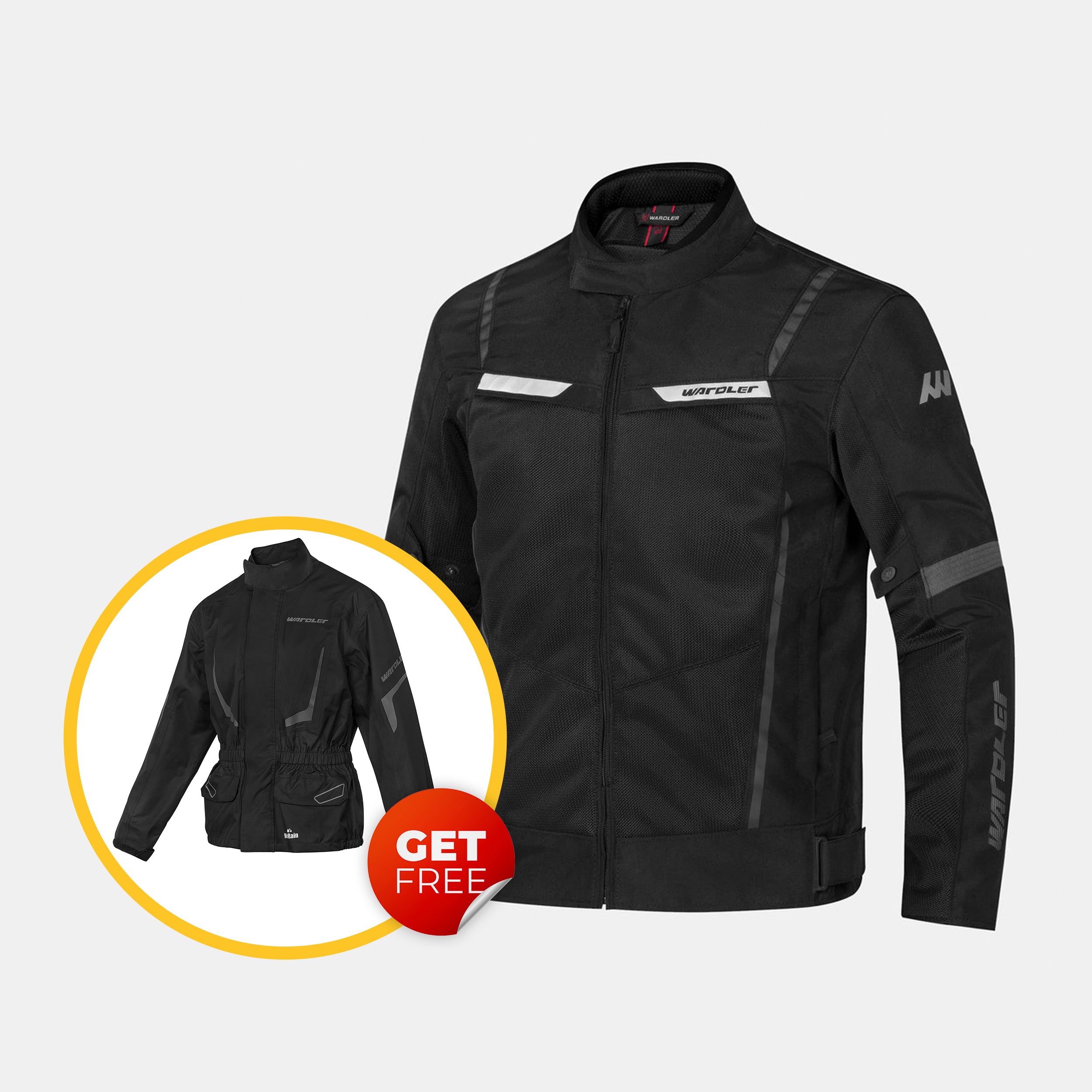 Tornado Mesh / Black Anthracite / Summer Motorcycle Jacket