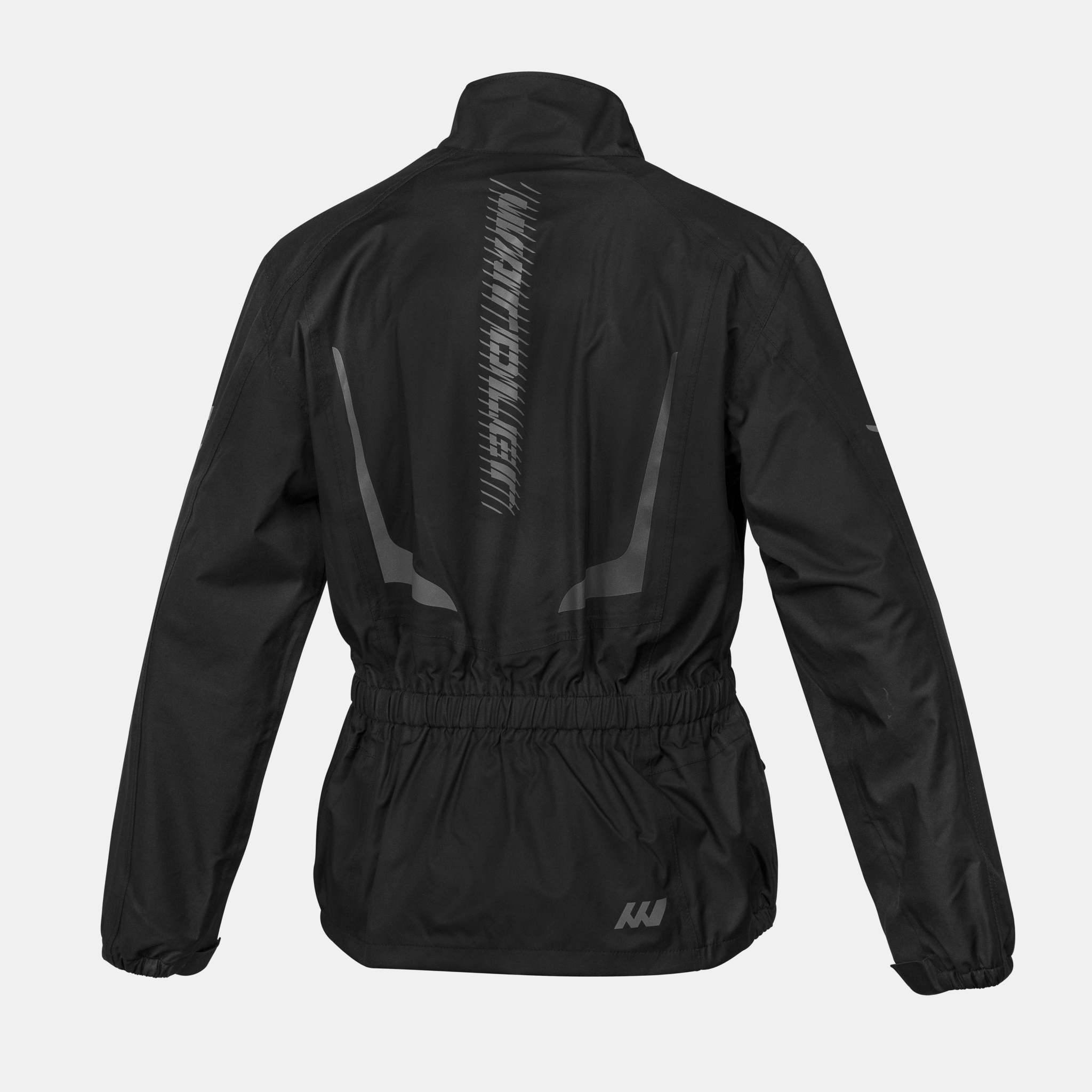 Rain Jacket - Wardler Black Back View