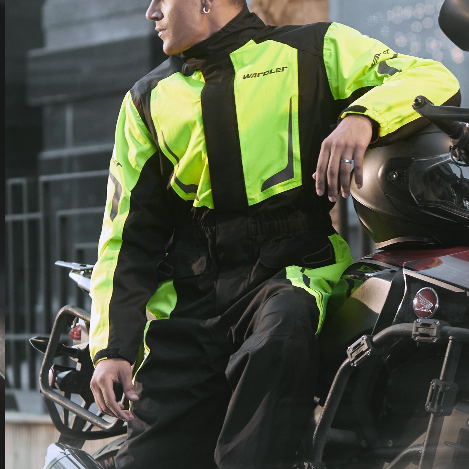 motorcycle suit
