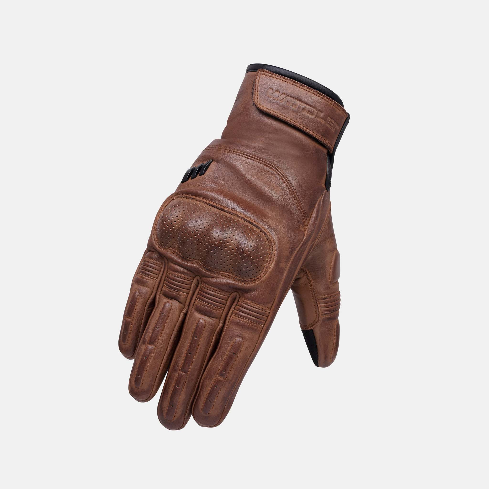 Vintage Brown Leather 2024 Gloves