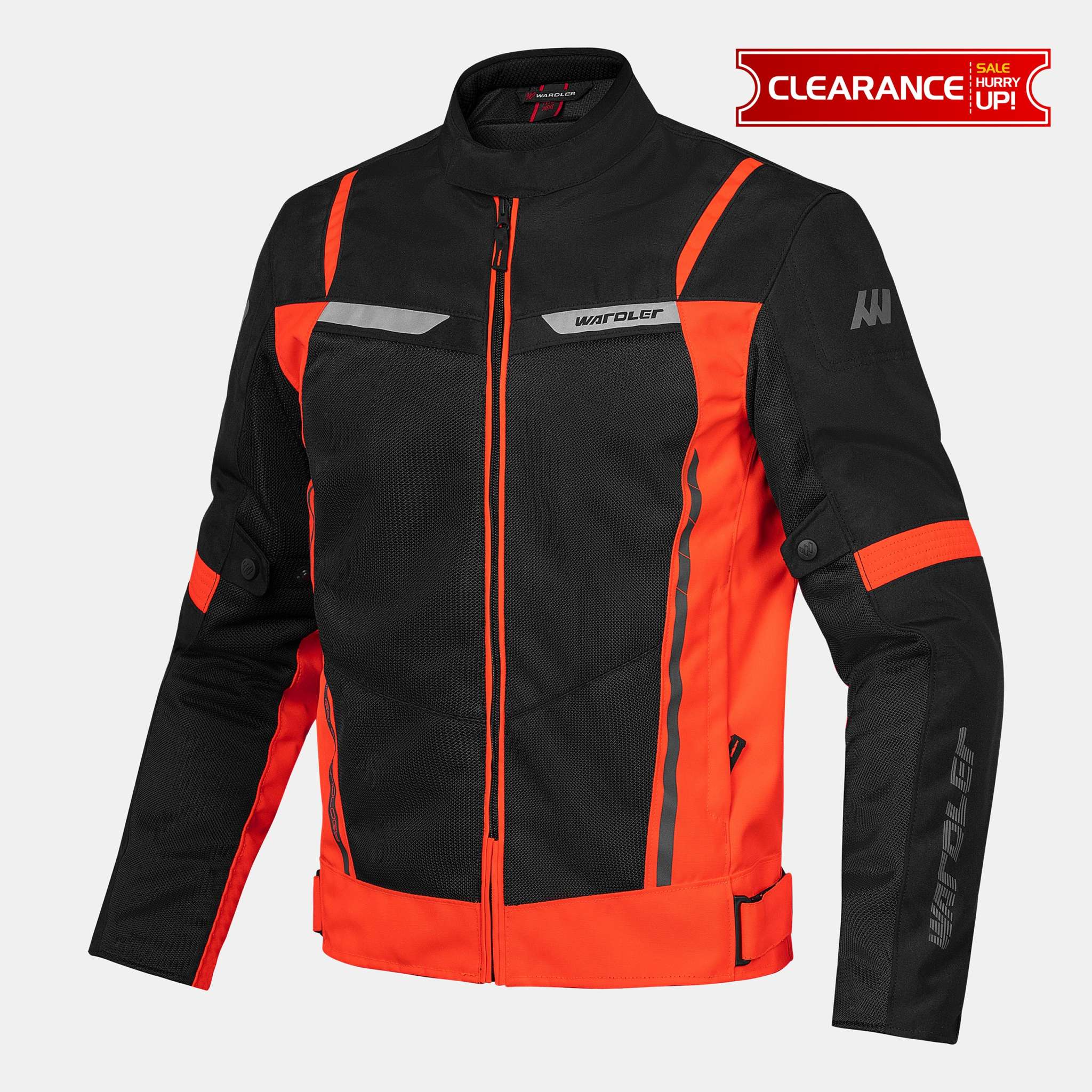 Orange mesh motorcycle jacket hotsell