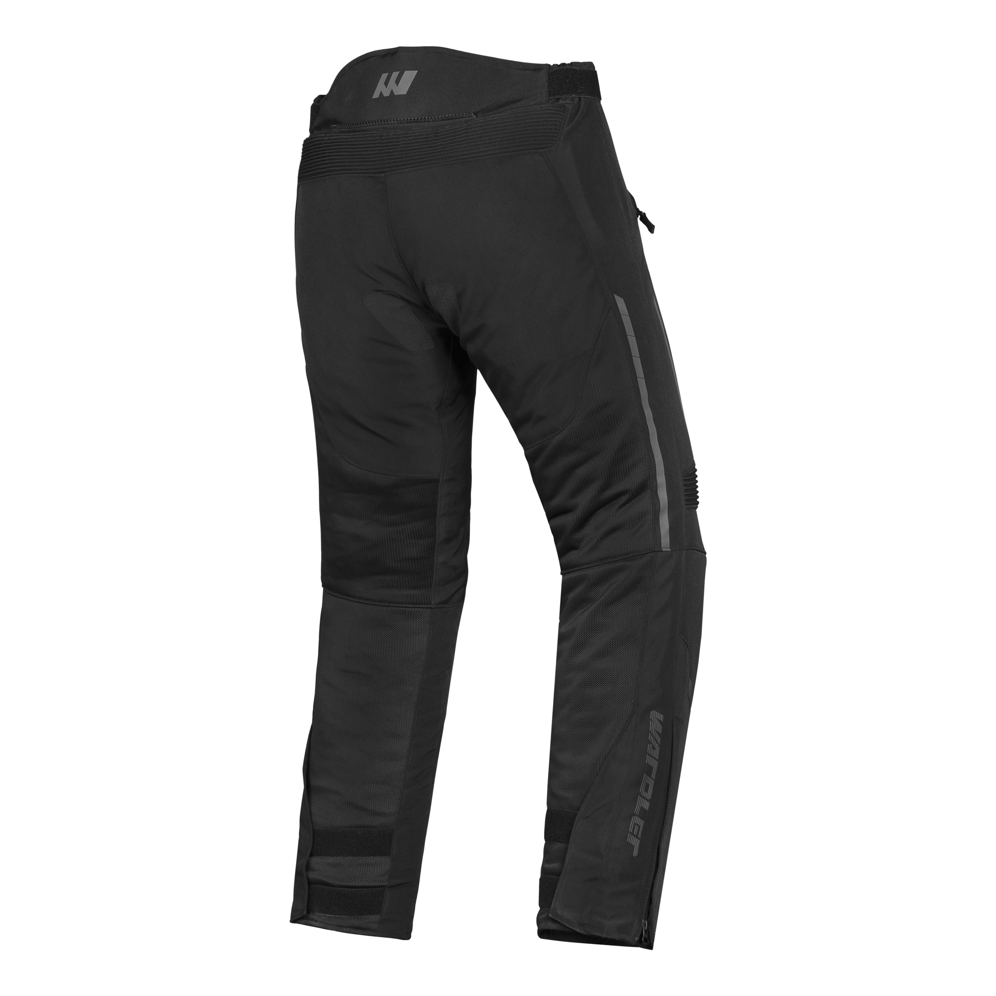 Mesh Summer Motorcycle Pants breathable waterproof silver pant back