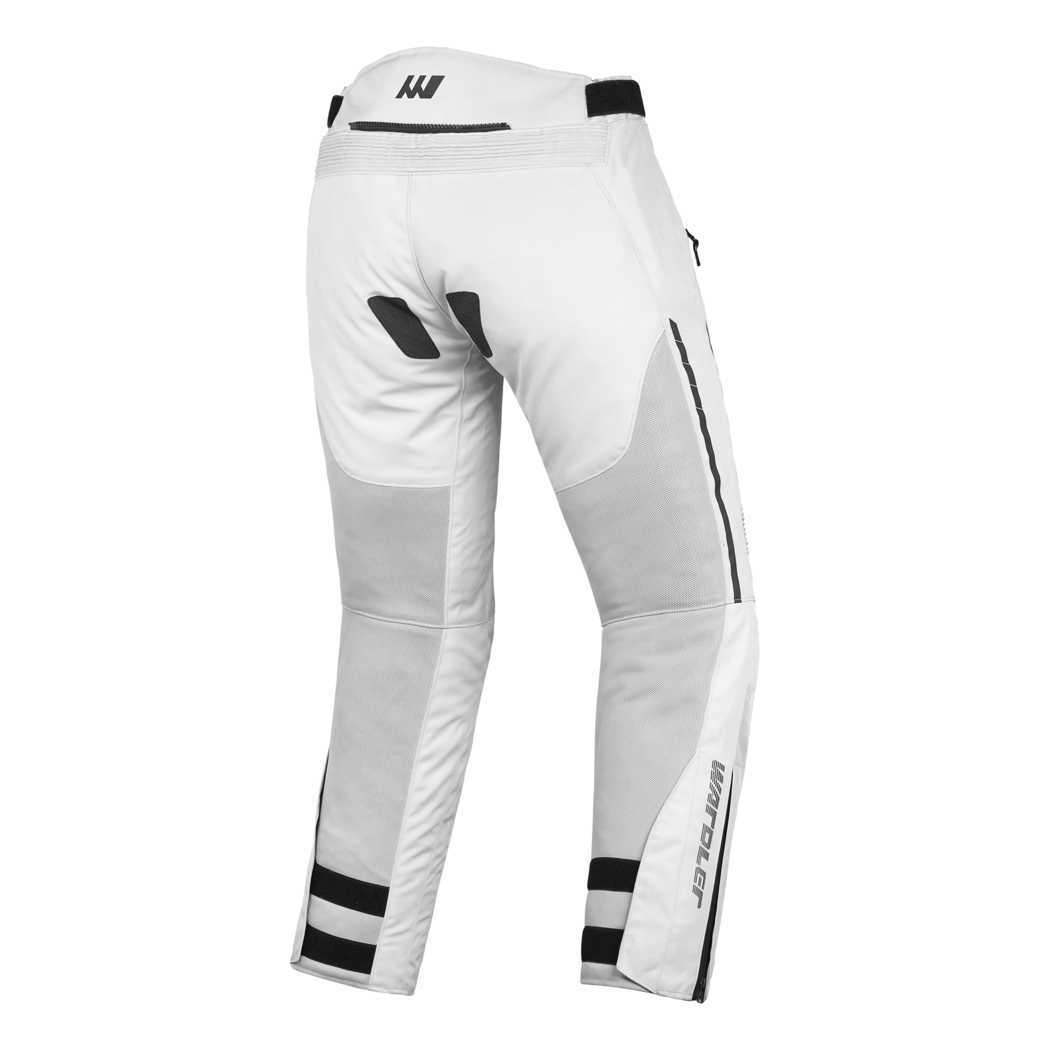 Mesh Summer Motorcycle Pants breathable waterproof silver backpant