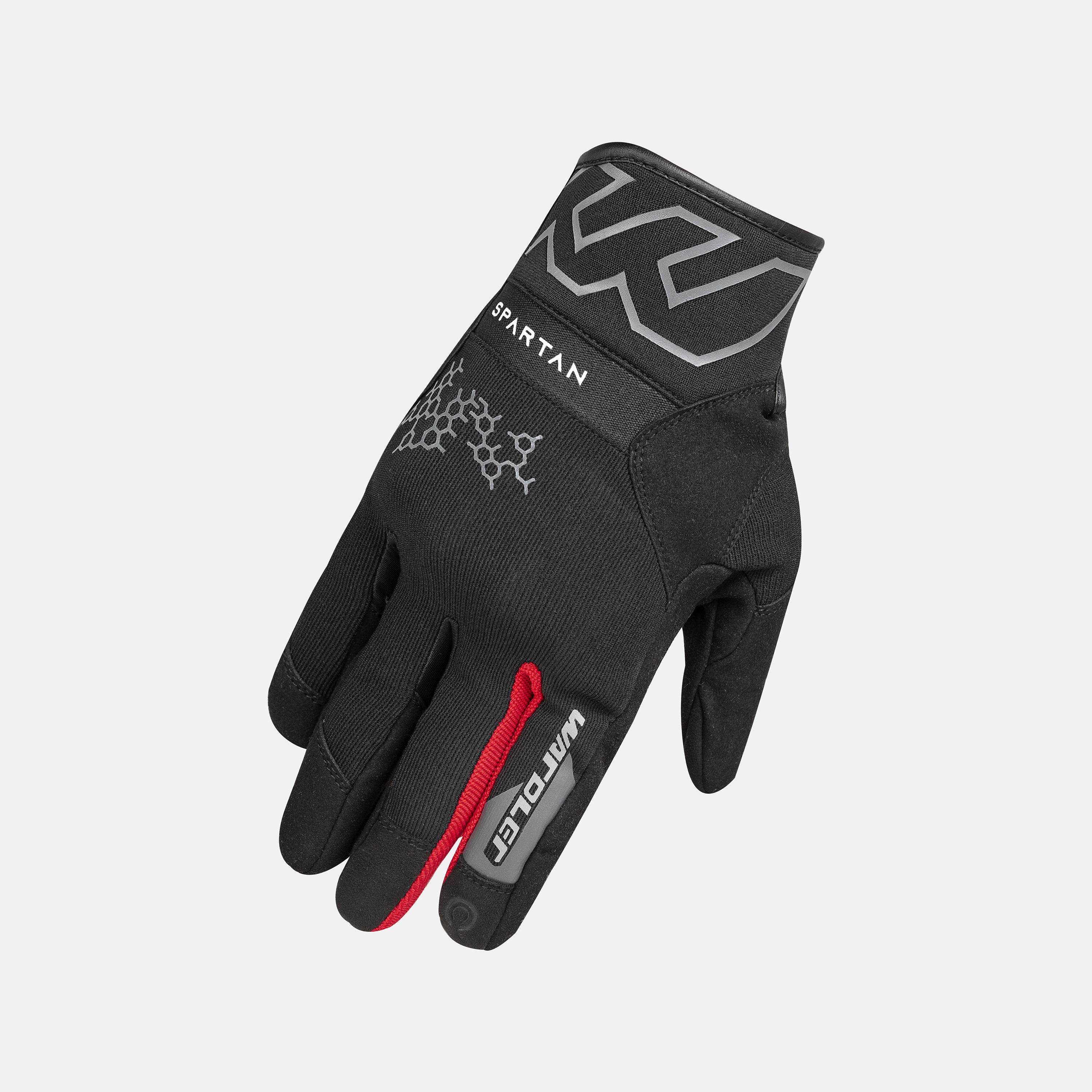 Spartan Red Gloves Wardler