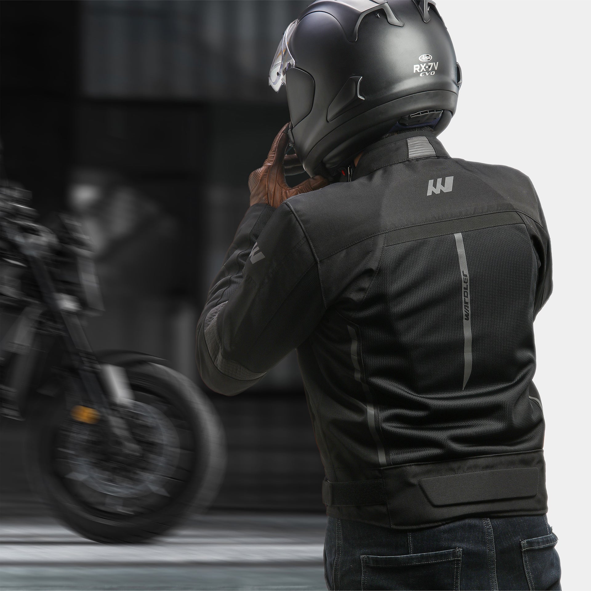 Tornado Mesh / Black Anthracite / Summer Motorcycle Jacket